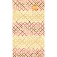 Chiyogami / geometrisch,floral - Blütenpattern 1 rosa