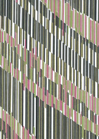 Chiyogami / geometrisch - Muster mit versetzten Strichen - grau