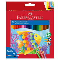 Aquarellbuntstifte / 24er Kartonetui / Aquarell / Faber Castell