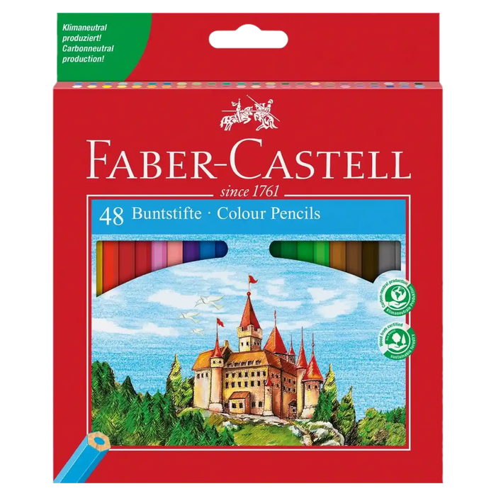 Buntstifte / 48er Kartonetui / Faber Castell