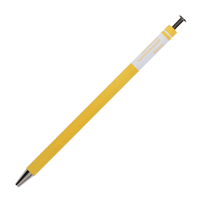 Gel Ballpoint Pen / Color Pen / Yellow