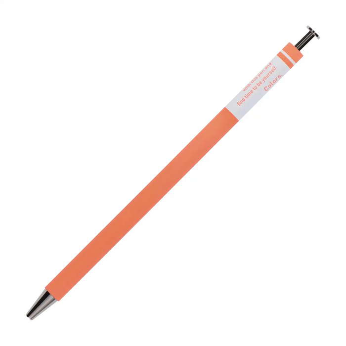 Gel Ballpoint Pen / Color Pen / Orange