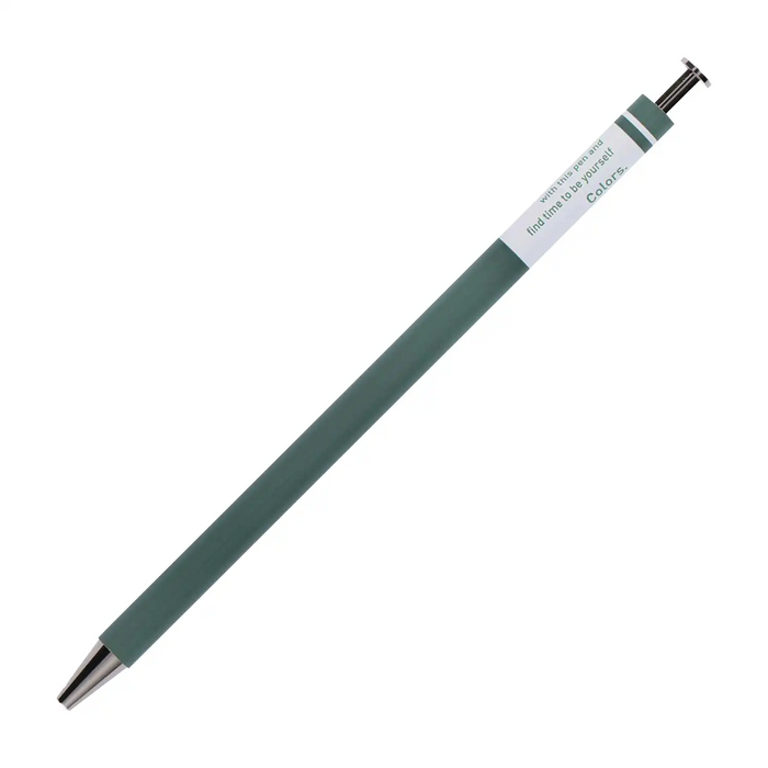 Gel Ballpoint Pen / Color Pen / Green