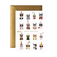 Geburtstagskarte /  Cool Cats Birthday