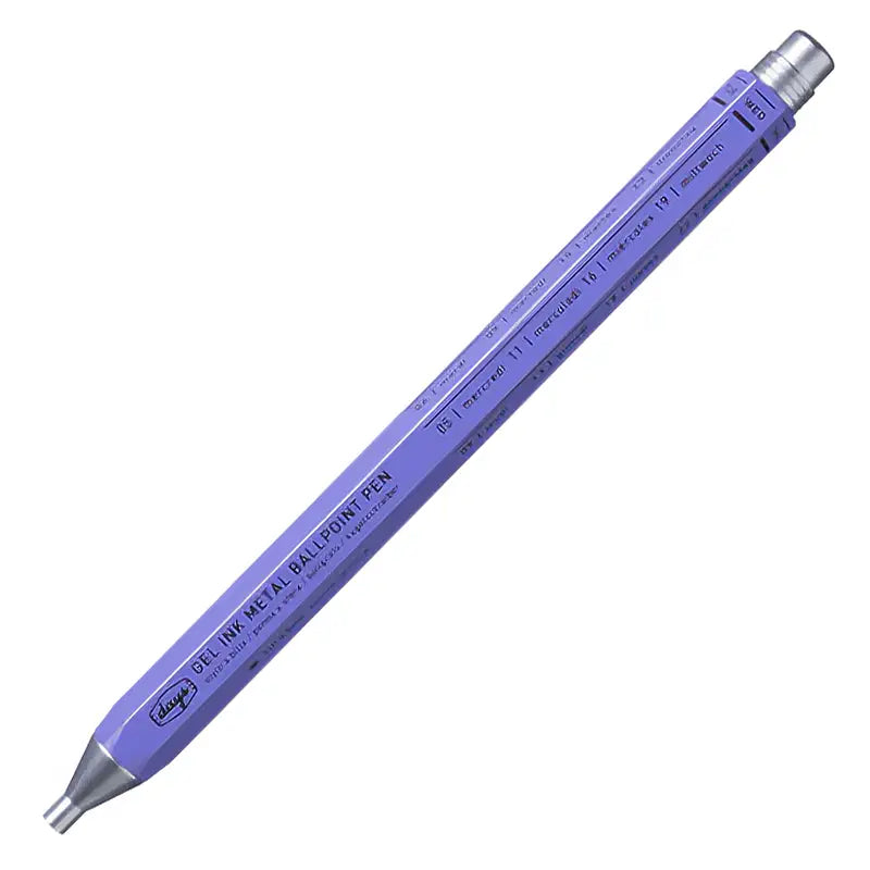 Mark's Style / Days / Gel Metal Ballpoint Pen / Neue Farben / Purple