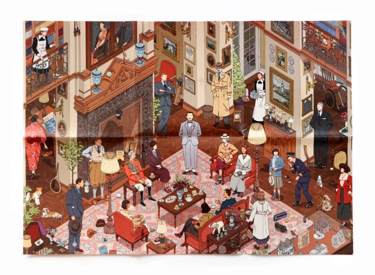 Die Welt von Hercule Poirot   / Puzzle 1000 teilig