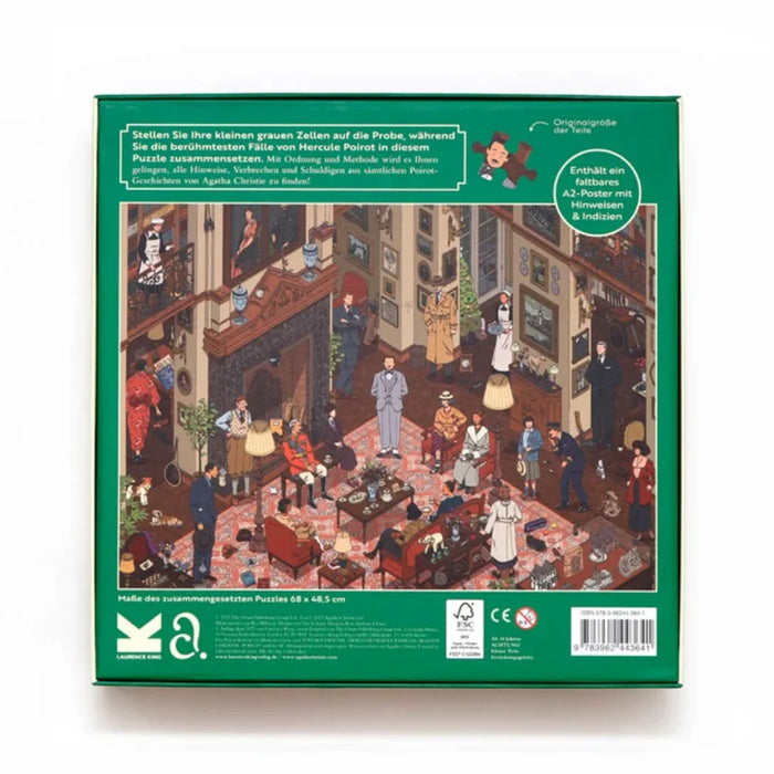 Die-Welt-von-Hercule-Poirot-1000-teilige-puzzle-box-cover-von-hinten