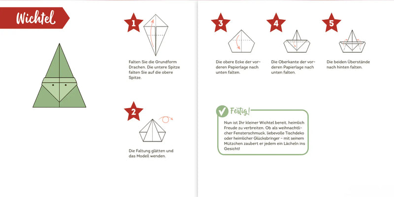 emf-Verlag-333Origami_Wichtel-Weihnachten-Origami-Buch-mit-Anleitung-und-Origamipapieren-Blick-ins-Buch-Anleitung-Wichtel