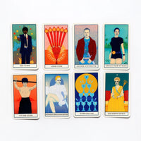 Film-Tarot-Mini-78-KArten-mit-Anleitung-im-Miniformat-Karten-2