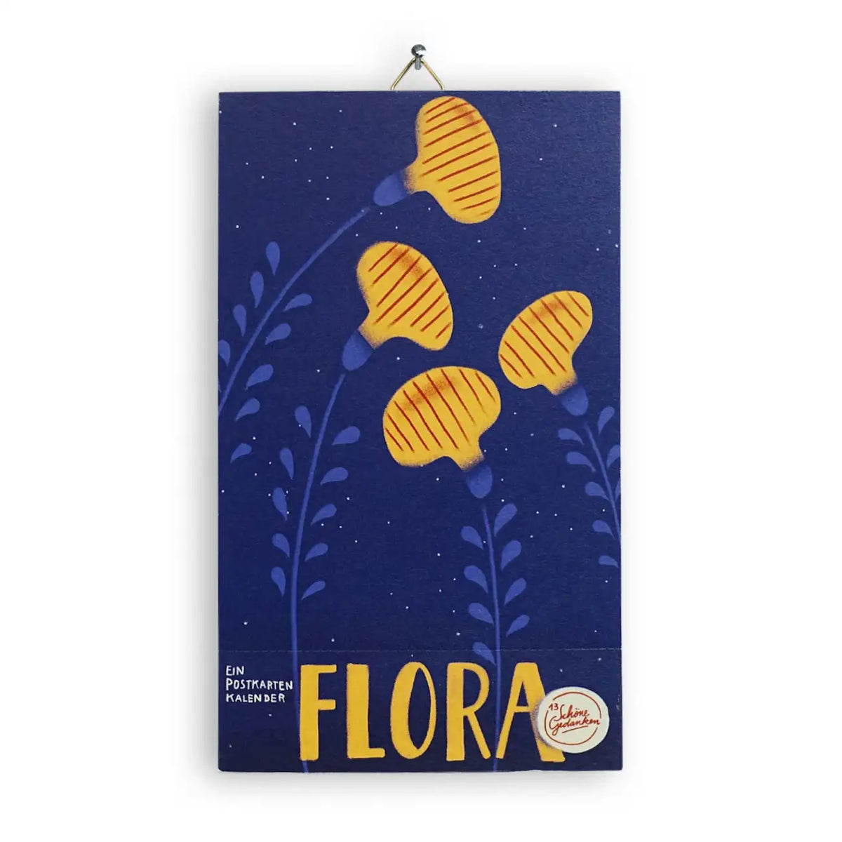 Postkartenkalender/ Flora / 105x180 mm