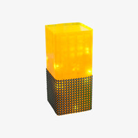 3D-Folie / MIX BUNT / 150μ / 5 Blatt / transparent / farbig sortiert / 23x33cm