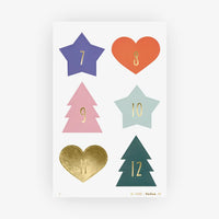 Folia-Adventskalendersticke-JOLLY-MIX-4Blatt-Blatt-mit-ziffern-2