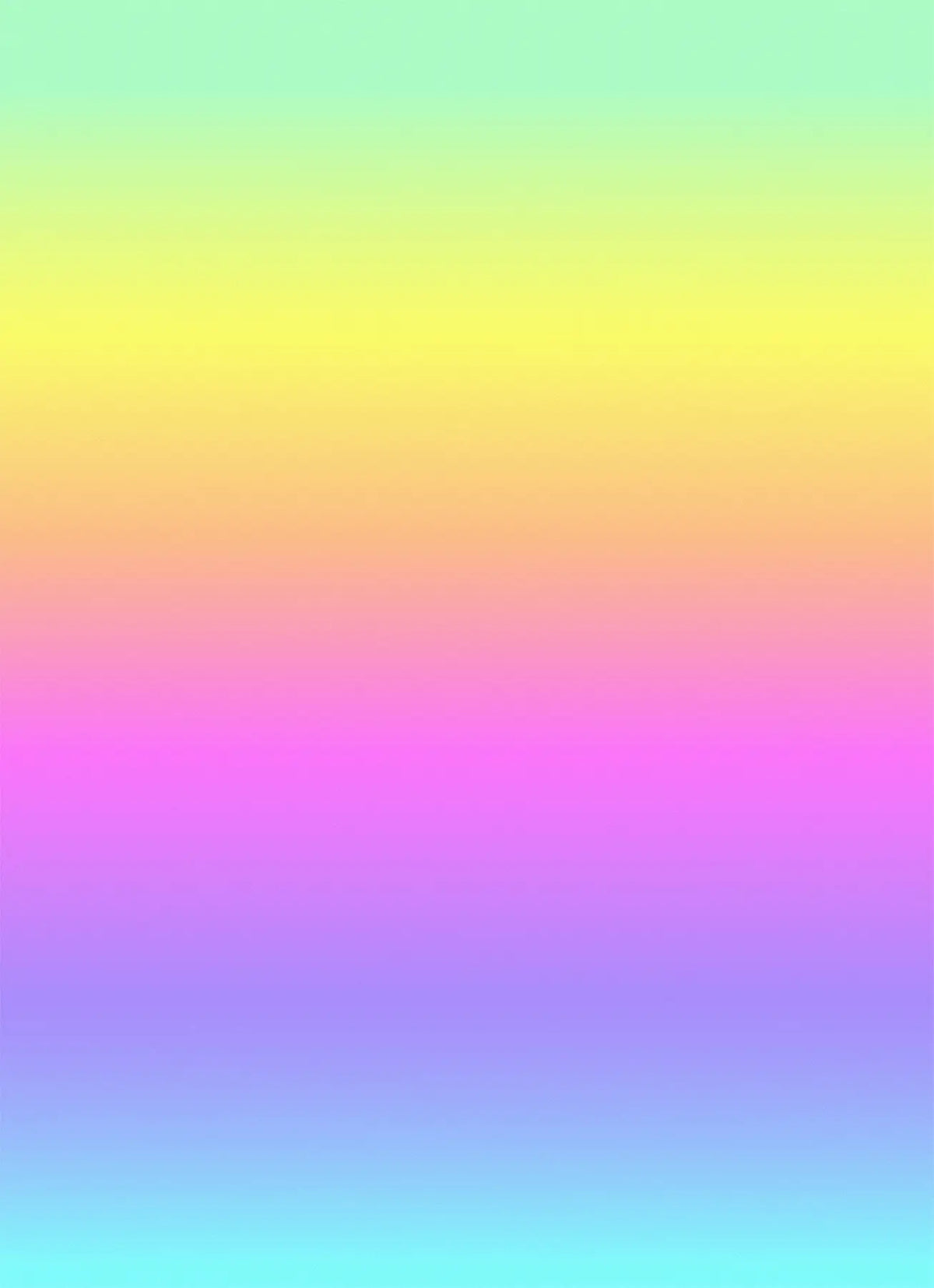 Transparentpapier / Regenbogenfarbend / 115g/m² / 10 Blatt in einer Mappe