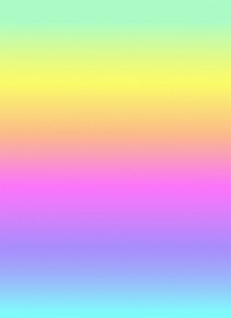 Transparentpapier / Regenbogenfarbend / 115g/m² / 10 Blatt in einer Mappe