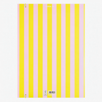 Folia-Sammelmappe-DIN-A3-mit-Gummiband-Neon-Stripes-Yellow-Produktansicht-von-hinten