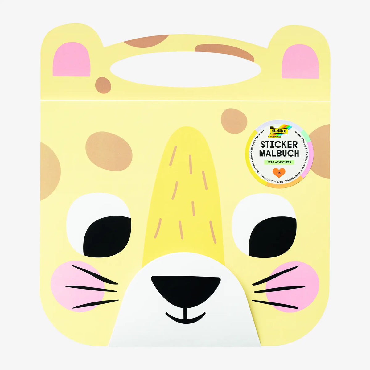 Sticker Malbuch / EPIC ADVENTURES / 15 Seiten