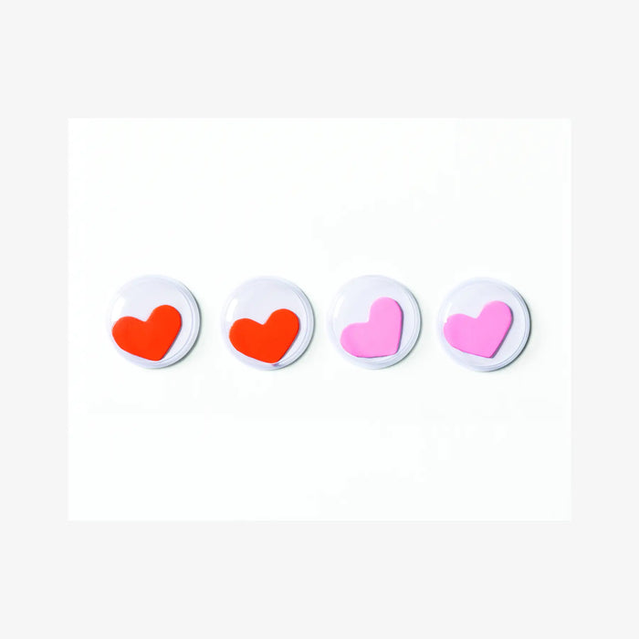 Wackelaugen / HEARTS / Size M / selbstklebend / 20mm