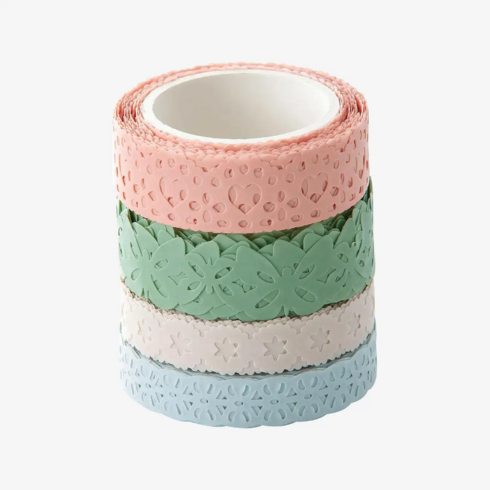 Folia-Washi-Dekor_-Reispapier_-gestanzt_-4er_-Set_-_Pastel-Produkt