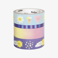 Folia-Washi-Tape-4erSet-hotfoil-Sunnyside-Produkt