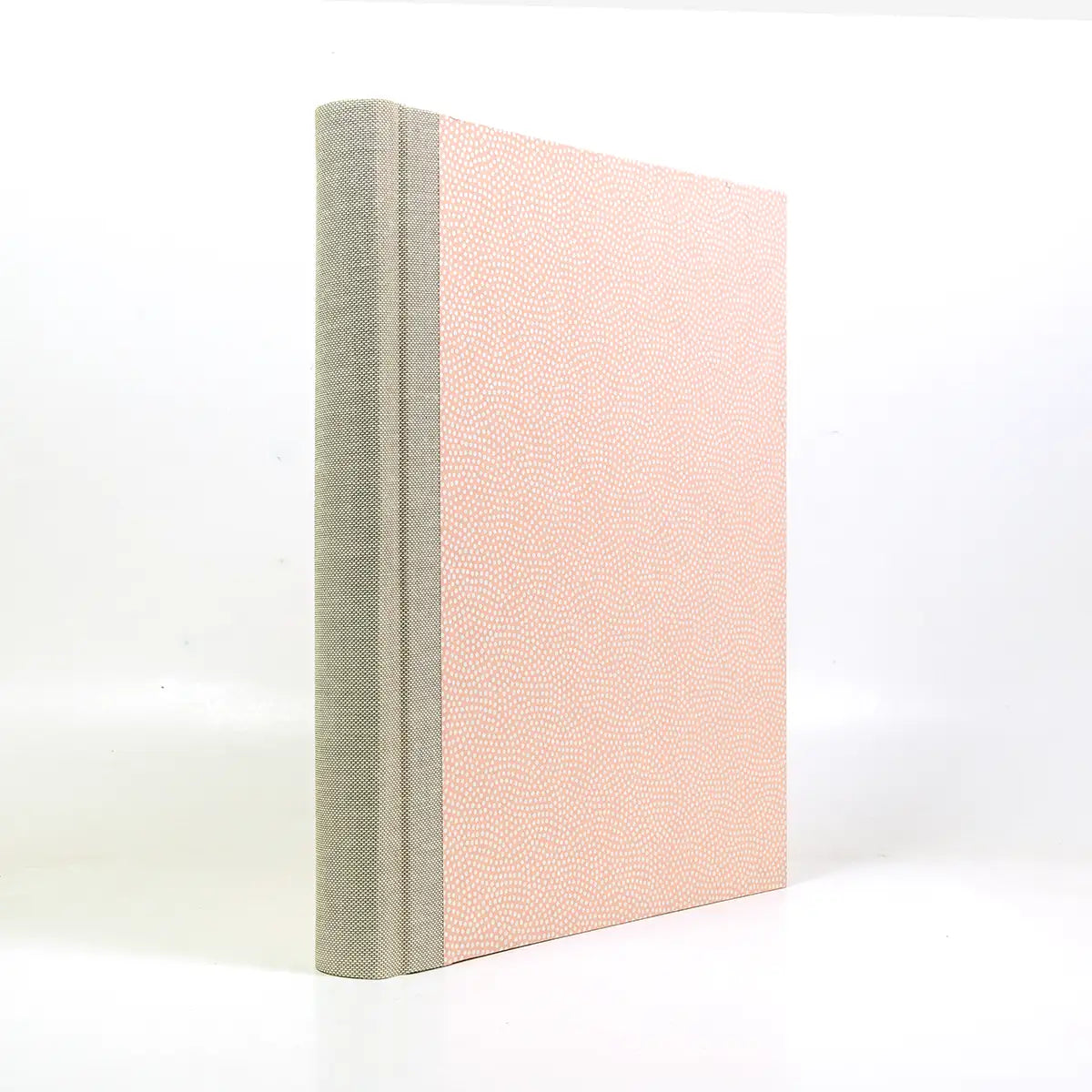 Fotoalbum-24x20cm-40-Seiten-cover-chiyogamiPapier-Motiv-same-komon-pastellrosa-Cover-seitlich-von-hinten