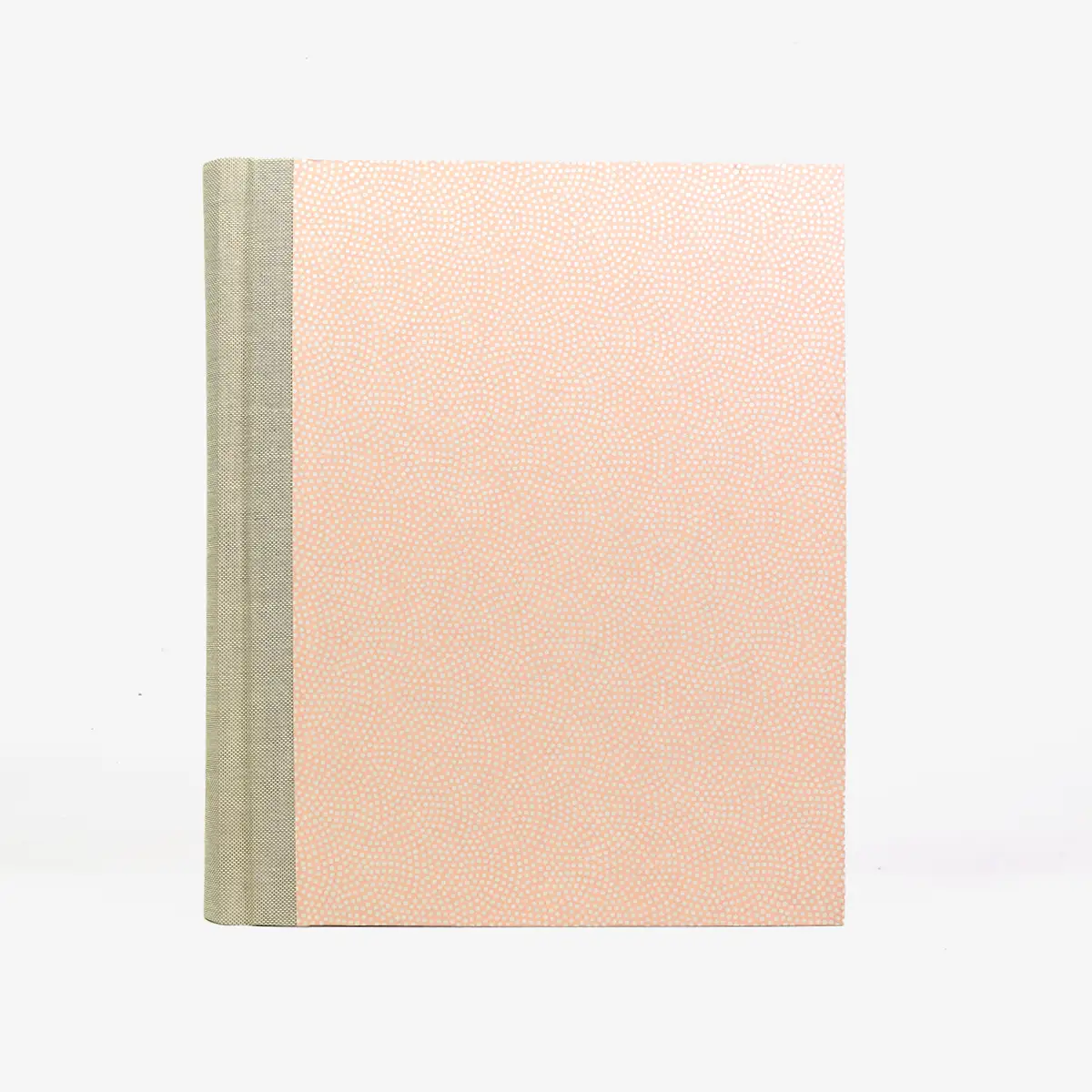Fotoalbum-24x20cm-40-Seiten-cover-chiyogamiPapier-Motiv-same-komon-pastellrosa-Cover-von-vorn