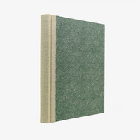 Fotoalbum-24x20cm-40-Seiten-cover-chiyogamiPapier-Motiv-Same-Komon-gruen-Cover-seitlich-von-hinten