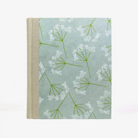 Fotoalbum-24x30cm-40-Seiten-cover-LoktaPapier-Motiv-Schachtelhalm-mildes-blau-maigruen-weiss-Cover-von-vorn