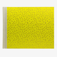 Fotoalbum-24x30cm-60-Seiten-cover-chiyogamiPapier-Motiv-golden-Dots-neongreen-Cover-von-vorn