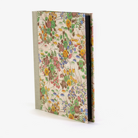 Fotoalbum-Blaupause-H24xB20-schwarzer-fotokarton-60Seiten-Chiyogami-Traditional-Botanical-Blumenbukett-buntaufpink-Produktansicht-von-vorn2