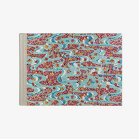 Fotoalbum-Hoehe24cm-malBreite-35cm-60-seiten-bezogen-mit-Katazome-Traditional-Flusslandschaft-blau-rot-Mutlicolour-1