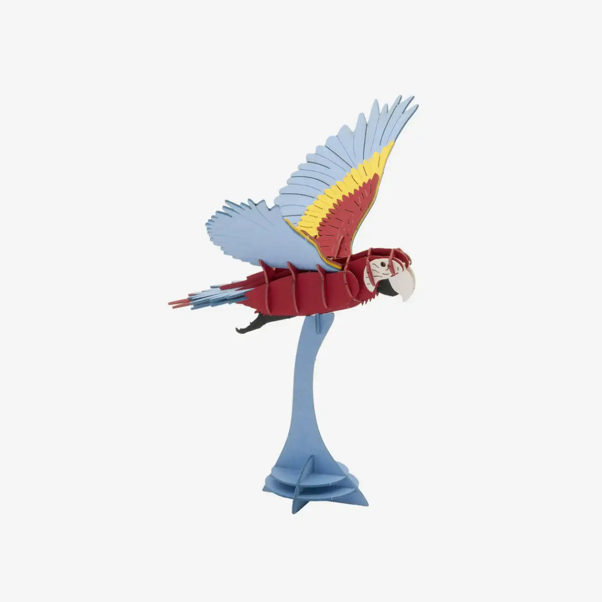 3D Papiermodell / Fliegender Ara