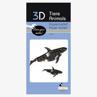 Fridolin-3D-Papiermodell-Orca-Verpackung