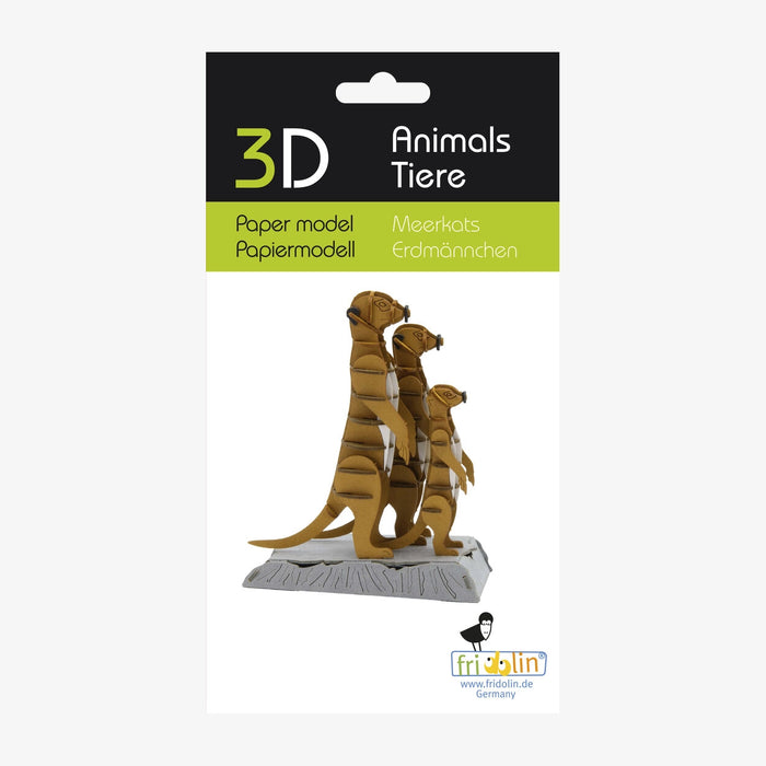 Fridolin-3D-Papiermodell-gelasert-aus-Spezialkarton-Erdmaenchen-Verpackung-ansicht-Vorderansicht