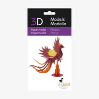 Fridolin-3D-Papiermodell-gelasert-aus-Spezialkarton-Phoenix-Verpackung-ansicht-Vorderansicht