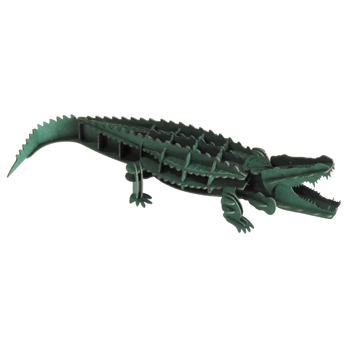 3D Papiermodell / Krokodil