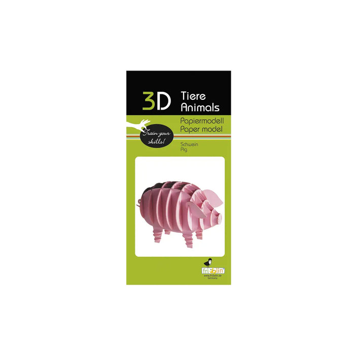 Analyzing image  Fridolin-3DPapiermodell-Schwein-verpackung