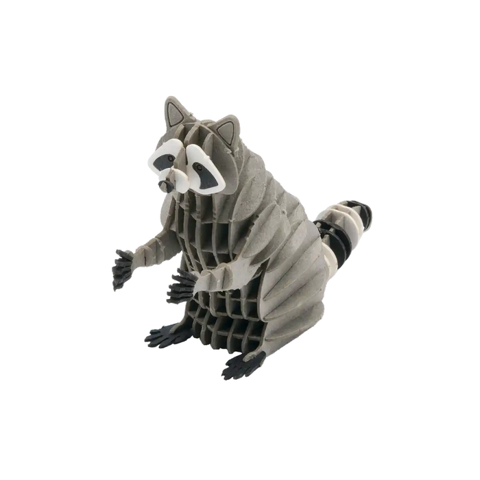 3D Papiermodell / Waschbär