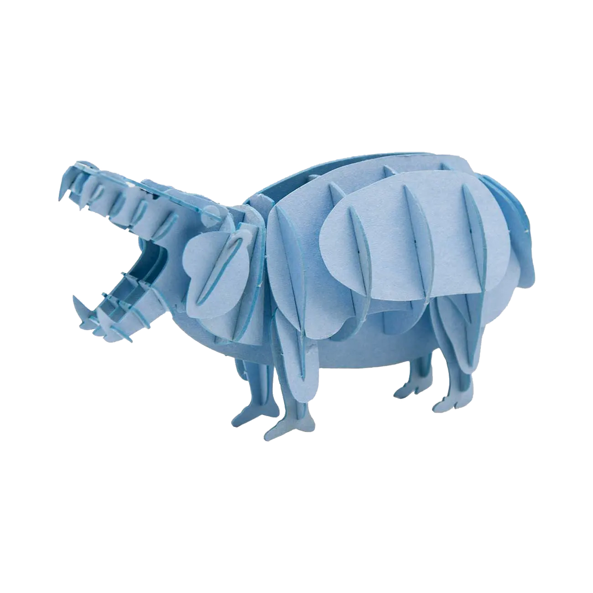 3D Papiermodell /  Hippo