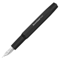 Fuellfederhalter-Kaweco-ORIGINAL-250Black-Chrom-Fuellhalter-Farbe-schwarz-Federstaerke-M-offen