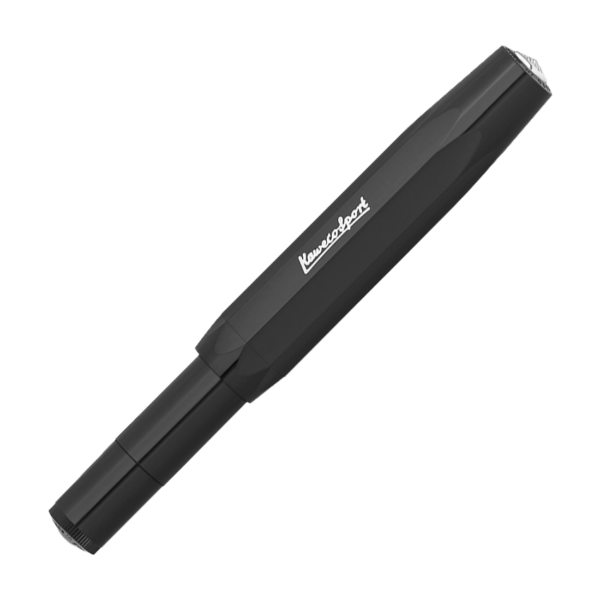 Fuellfederhalter-SKYLINE-SPORT-Fuellhalter-schwarz-Federstaerke-F-oder-M-geschlossen