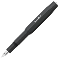 Fuellfederhalter-SKYLINE-SPORT-Fuellhalter-schwarz-Federstaerke-F-oder-M-offen