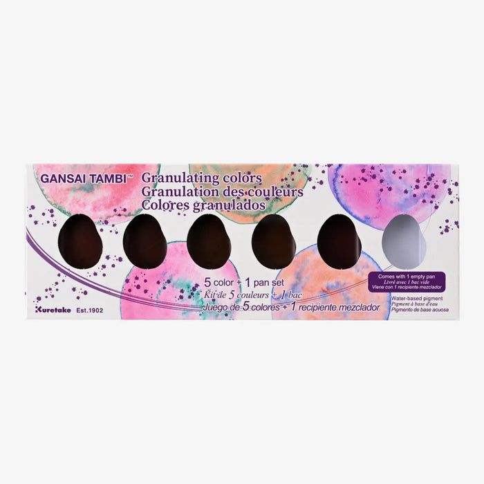 GANSAI TAMBI / Granulating Colors / 5 colors set