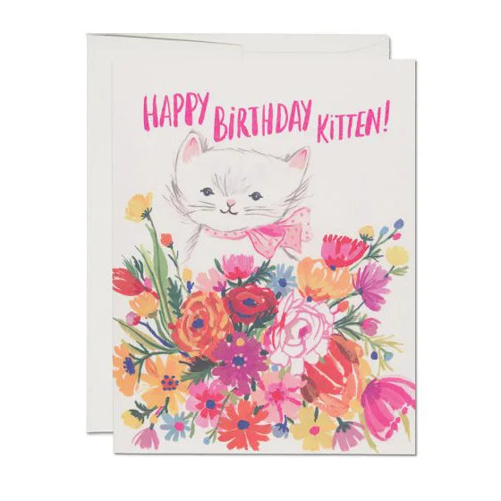Red Cap Cards / RCC / Grußkarten / Happy Birthday Kitten
