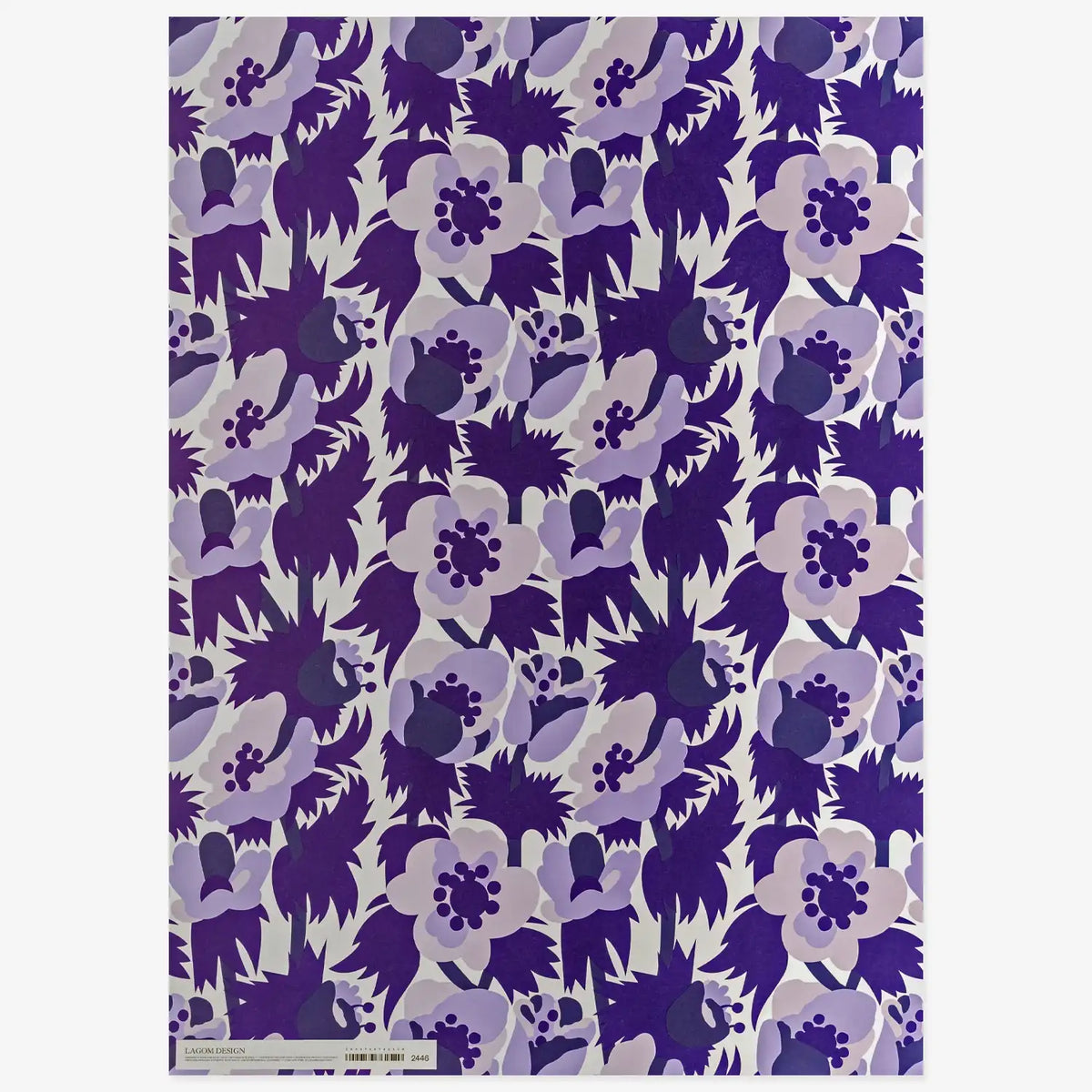 Geschenkpapier-Bogen-Format-50x70cm-Designer-Cecilia-Pettersson-Motiv-Anemone-Gift-Wrap-ganzer-Bogen