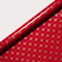 Geschenkpapier-Kelly-Hyatt-3meter-mal-70cm-gerollt-80grm-mit-goldfolie-Hoshi-Berry-Celestial-Foiled-Roll-Wrap-Produktansicht-aufgerollt-detailansicht