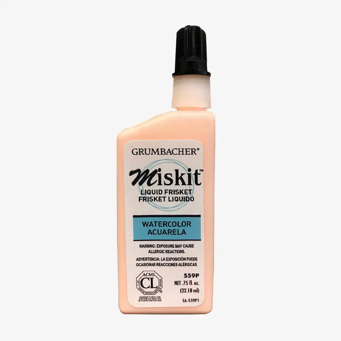Grumbacher-Miskit-Liquid-Frisket-Maskierfluessigkeit-Aquarellmalerei-0.75oz-ca.22ml