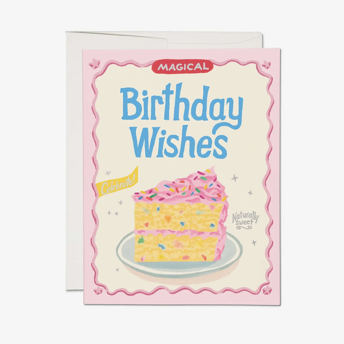 Grusskarte-A6-Red-cap-cards-Klappkarte-Cake-Mix-greeting-card_-Produktansicht-karte-mit-umschlag