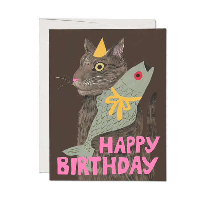 Red Cap Cards / RCC / Cat's Delight / Glückwunschkarte zum Geburtstag