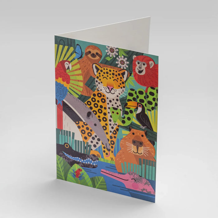 Grusskarte / Greeting Card / Allison Black / Friends of the Rainforest Greeting Card