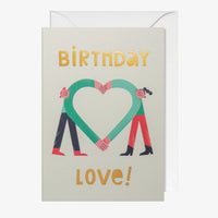 Grusskarte-Klappkarte-A6-Lagom-Grusskarte-TaniaYakunova-Text-Birthday-Love-Produktansicht-mit-umschlag
